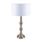 Domus SANDRA-TL Table Lamp  Antique Brass / Satin Chrome 240V IP20 - 22545, 22546 - Domus Lighting