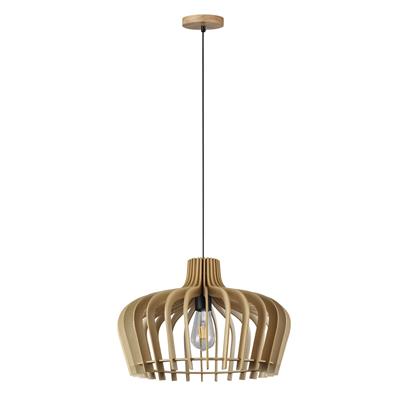 Domus Sands Timber Interior Pendant Natural Plywood 240V IP20 - 22749 -Domus Lighting