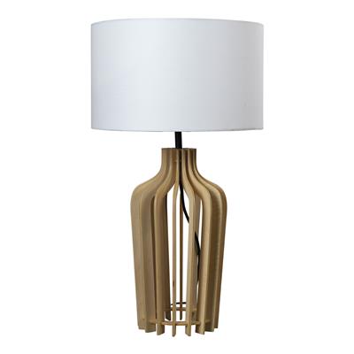 Domus SANDS-TL Timber Table Lamp Natural Plywood 240V IP20 - 22750 - Domus Lighting