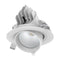 Domus Scoop-25 Round Adjustable Dimmable LED Downlight Kit Tri - White 25W 240V IP20 - 20472, 20473 - Domus Lighting