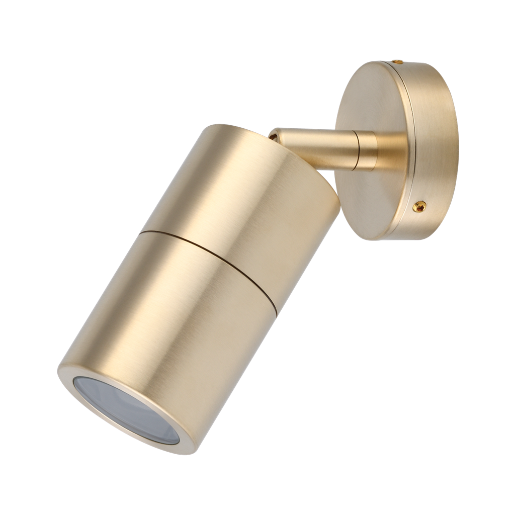 Domus SHADOW 1LT Adjustable Exterior Wall Lights Tri- Bronze/ Brass 240V IP65- 49061, 49063