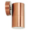 49014 Shadow 1 Light Fixed Wall Bracket 35W 240V IP65 GU10 Spotlight - Solid Copper No Lamp Domus Lighting