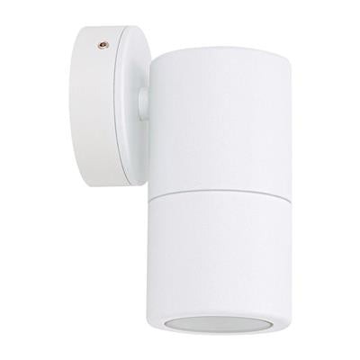 Domus Shadow 1 Light Fixed Wall Bracket Exterior Wall Lights Tri - White 240V IP65 - SHADOW -  Domus Lighting