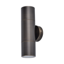 Domus Shadow 2LT Exterior Wall Lights Tri- Bronze/ Brass 240V IP65- 49032, 49034