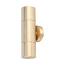 Domus Shadow 2LT Exterior Wall Lights Tri- Bronze/ Brass 240V IP65- 49032, 49034