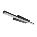 Domus SHADOW-LINE 600mm Vanity or Picture Light LED Interior Wall Light Tri - Matt Black 6W 240V IP20 - 23510, 23512, 23514 - Domus Lighting