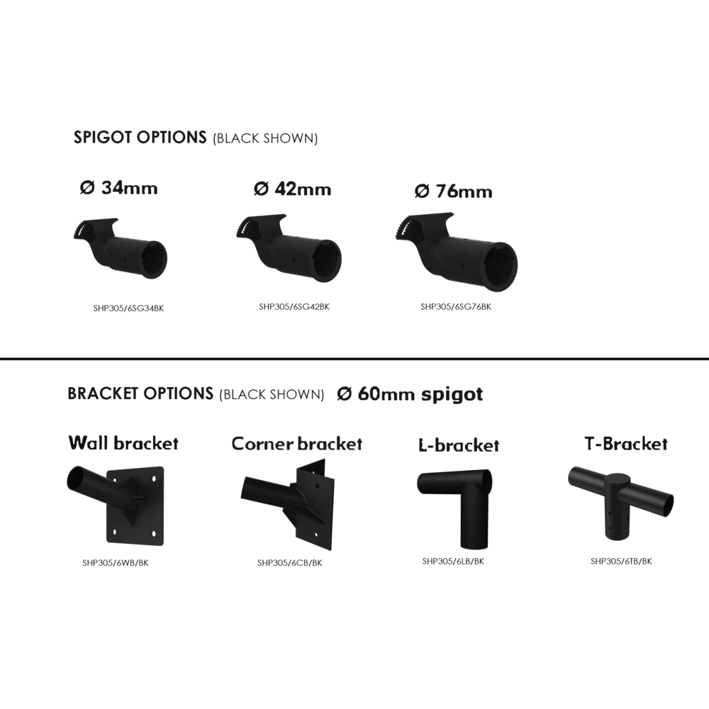 SAL Drive SHP306 LED Flood Light 4000K 5000K Black 30/90W 240V IP66 - SHP306/NDL