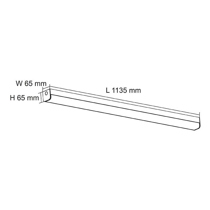 SAL Ecoline Emergency SL9732TC/DP3EM LED Emergency Tri - White 10/40W 240V IP20 - SL9732/40TC/DP3EM - SAL Lighting