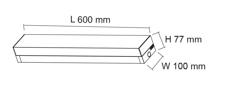 SAL LEDLINE LED Emergency Tri- White 20/40W 240V IP20- SLD2000/4000
