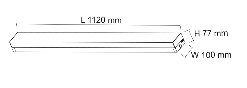 SAL LEDLINE LED Emergency Tri- White 20/40W 240V IP20- SLD2000/4000