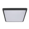 Domus Solar-300mm Square Slimline Dimmable LED Oysters Tri - Black 25W IP54 - 20946 -  Domus Lighting
