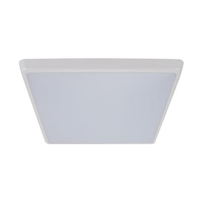 Domus Solar-400mm Square Slimline Dimmable LED Oysters Tri- White 35W 240V IP54 - 20945