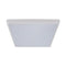 Domus Solar-400mm Square Slimline Dimmable LED Oysters Tri - White 35W IP54 - 20945 - Domus Lighting