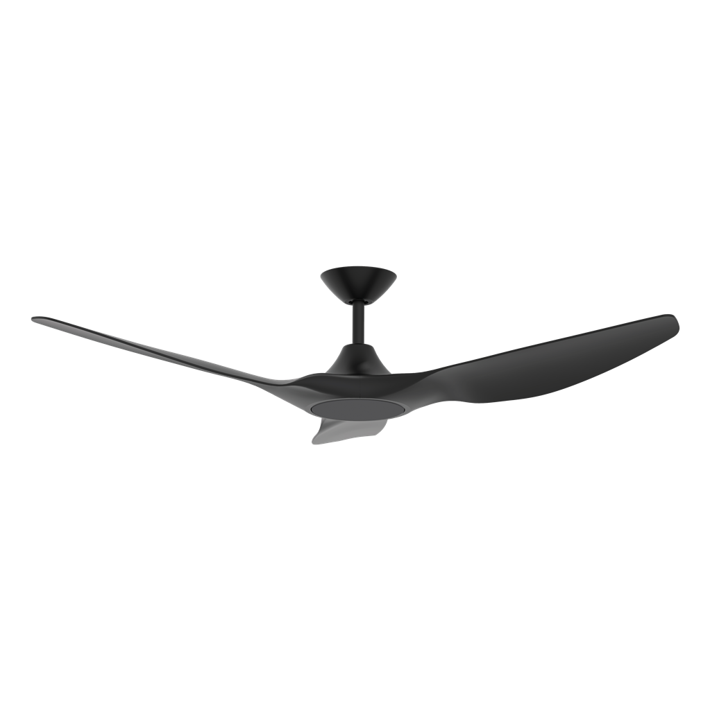 Domus Strike-60 3 Blade Ceiling Fan Tri- White-White/ Black-Black/ Black-Walnut/ White/ Oak 35W 240V - STRIKE-60