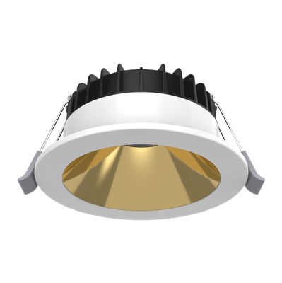 Domus SWAP-DEEP 90MM LED Downlights Tri - White/ Black/ Gunmetal/ Gold/ Chrome 8W 240V IP44 - 21445-21449