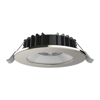 Domus SWAP-SLEEK LED Downlight Tri - White/ Black/ Satin Chrome 8W 240V IP44 - 21455, 21456, 21457