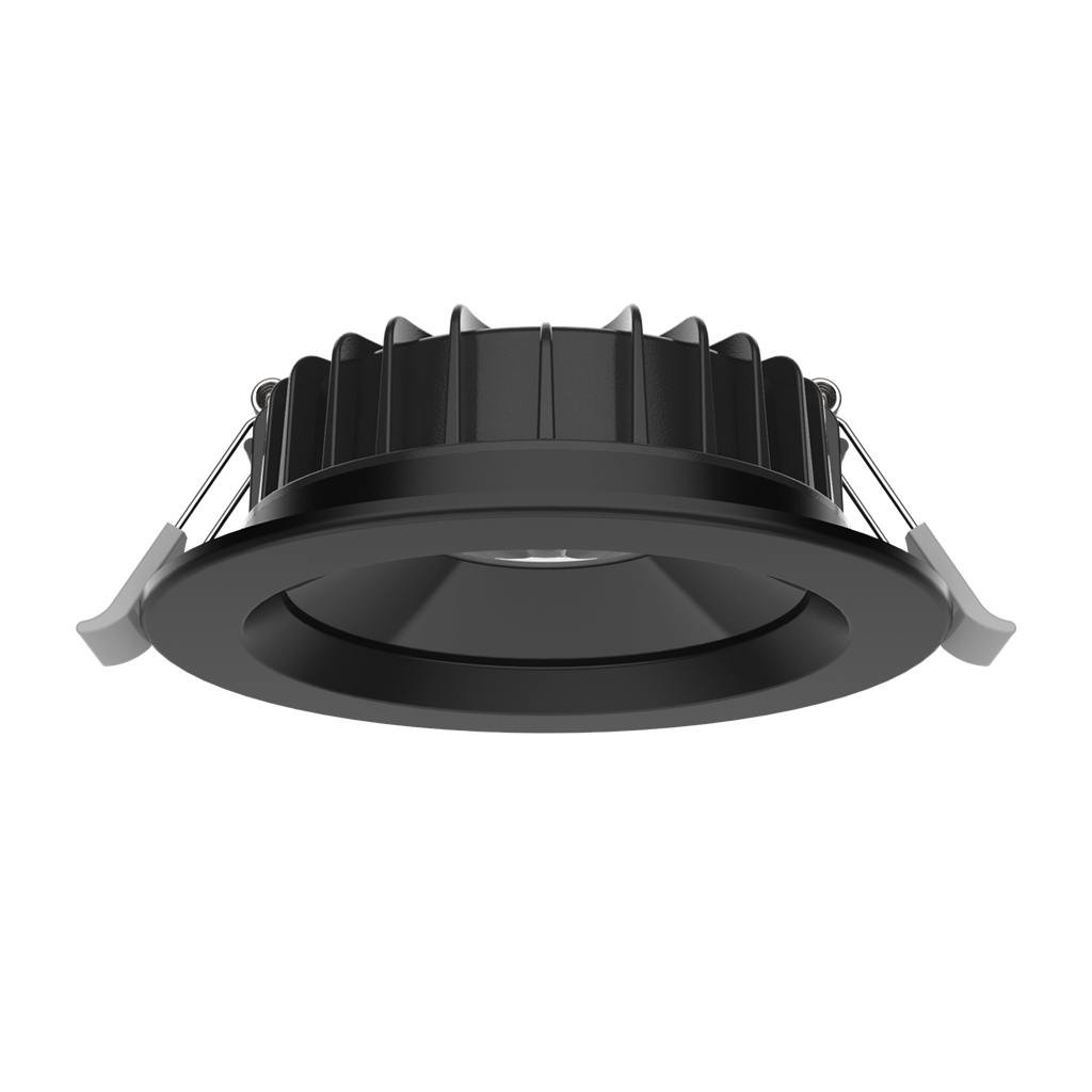 Domus SWAP-STEP LED Downlights Tri - White/ Black/ Satin Chrome 8W 240V IP44 - 21451, 21452, 21453