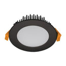 21599 Tek-13 13W 240V Round Dimmable LED Kit Tricolour IP44 Downlight - Black Dali Domus Lighting