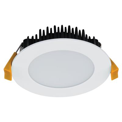 Domus Tek-13 Round Dimmable LED Downlight Kit Tri - White 13W 240V IP44 - 20443