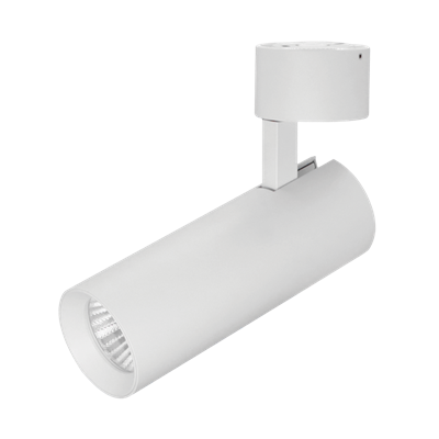 Domus THOR-PRO Surface Mount 62mm LED Track Light Tri- Black/ White 15W 240V IP20- 52510, 52511