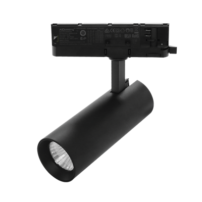 Domus THOR-PRO-15-TRK 62mm LED Track Light Tri- Black/ White 15W 240V IP20- 52516, 52517