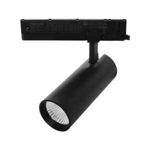 Domus THOR-PRO-23-TRK 72mm LED Track Light Tri- Black/ White 23W 240V IP20- 52540, 52541
