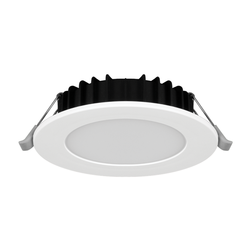 Domus Tick Round LED Downlights Tri - White 8W 240V IP44 - 20828