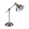 Domus Tinley Desk Table Lamp Antique Chrome / Antique Brass / Antique Copper 240V IP20 - 22525, 22526, 22527 - Domus Lighting