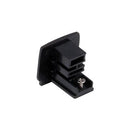 Domus Trak-3 DE 3 Circuit 240V Dead End Accessories Black / White - 22160, 22161 -  Domus Lighting