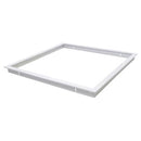 Domus Trim-606 Square Recessed Plaster Frame LED Panels and Troffers Satin White 240V IP20 - 19327 - Domus Lighting