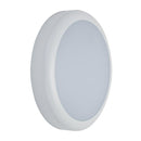 Domus VERSA-300 ROUND PLAIN BUNKER Exterior Wall Lights Black / White 240V IP65 - 19800, 19802 - CLA Lighting