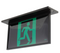 BLADE LED Exit Sign with Emergency Downlight Brilliant Lighting