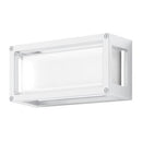 19646 York 7W LED Rectangle Wall Light 240V IP65 - White 3000K Domus Lighting