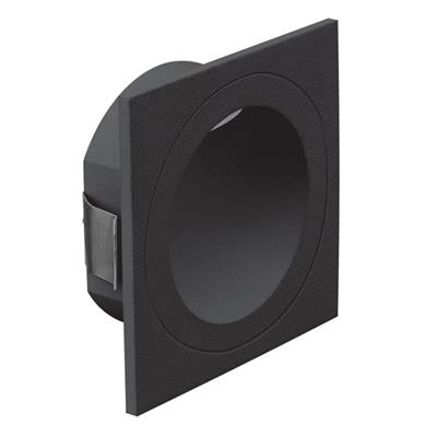 Domus You - 3 - Square Recessed Garden Step and Uplights 3000K 5000K Black 3W 240V IP65 - 19991, 19992