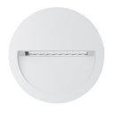 Domus Zac-4 Round Recessed Garden Step and Up Lights 3000K 5000K White 4W 240V IP65 - 19733, 19734 - Domus Lighting