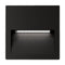 Domus Zac-4 Square Recessed Garden Step and Up Lights 3000K 5000K Black 4W 240V IP65 - 19735, 19736 - Domus Lighting