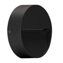 Domus Zeke-4 Round Surface Mounted Garden Step and Up Lights 3000K 5000K Black 4W 12V IP65 - 19846, 19847 - Domus Lighting