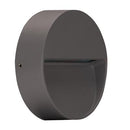 Domus Zeke-4 Round Surface Mounted Garden Step and Up Lights 3000K 5000K Dark Grey 4W 12V IP65 - 19842, 19843-  Domus Lighting