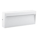 Domus Zeke-8 Rectangular Surface Mounted Garden Step and Up Lights 3000K 5000K White 8W 12V IP65 - 19860, 19861- Domus Lighting