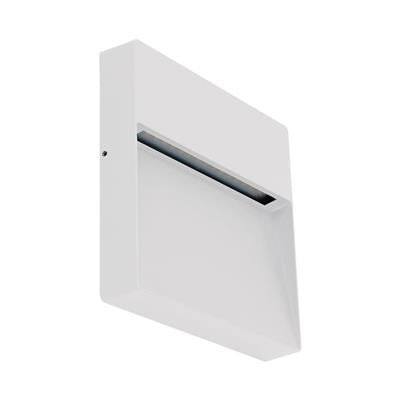 Domus Zeke-9 Square Surface Mounted LED Exterior Step Lights 3000K 5000K White 9W 12V IP65 - 19876, 19877