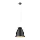 Domus Zoey Metal Interior Pendant Black / White 240V IP20 - 31377, 31378 -Domus Lighting