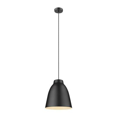 Domus Zoey Metal Interior Pendant Black / White 240V IP20 - 31377, 31378 -Domus Lighting