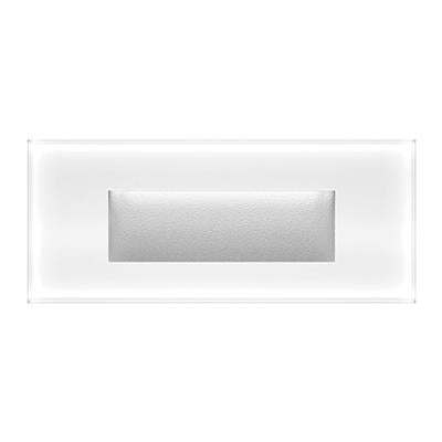 Domus Zone Recessed LED Interior Step Lights 3000K 5000K White 240V IP65 - 19724, 19725-Domus Lighting