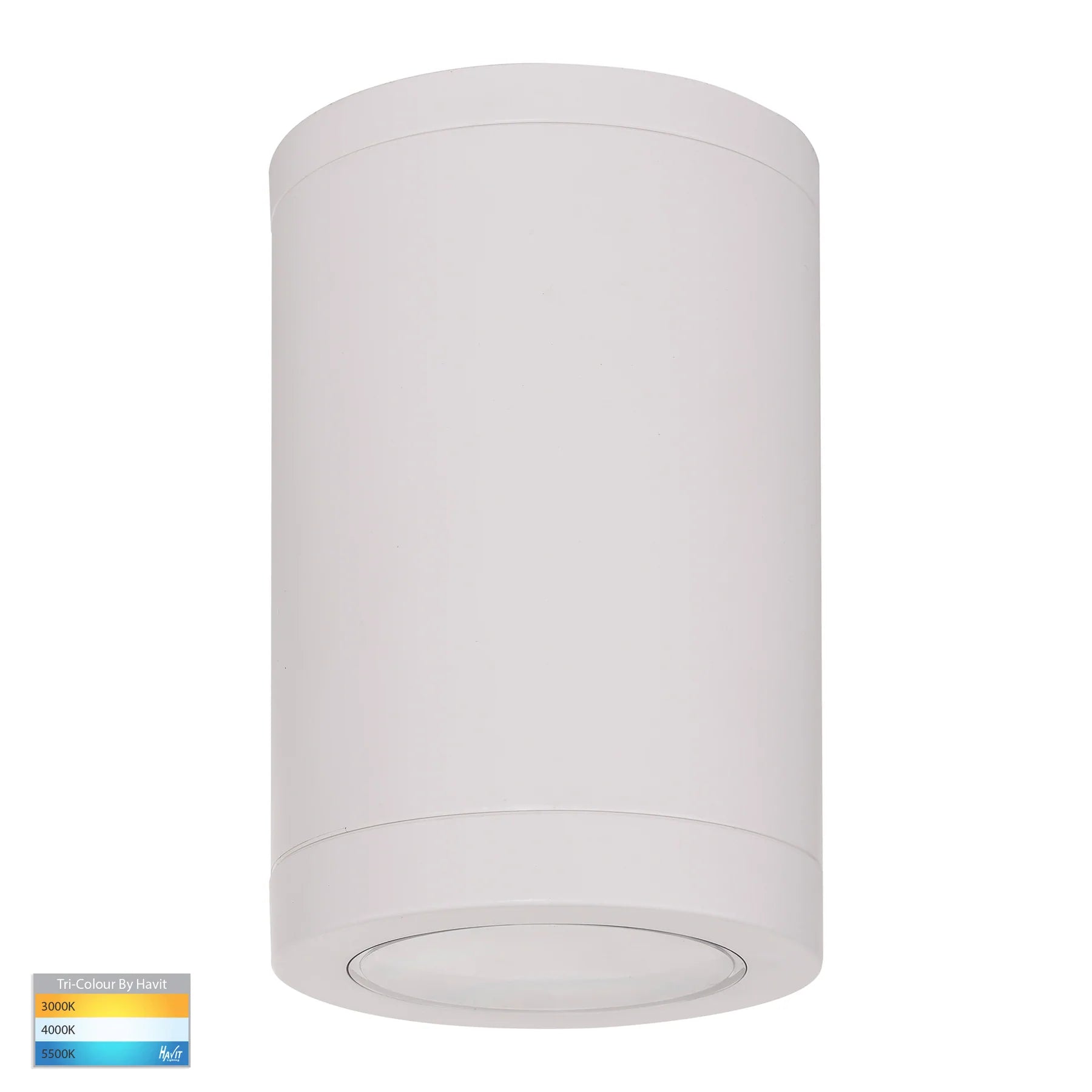 Led Lexanne Havit Lexan LED Surface Mounted Downlight Tri - White 3/5/7W 240V IP54