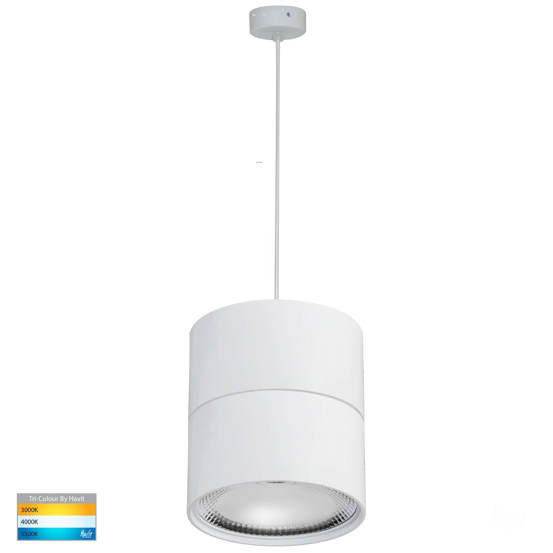 Havit Nella LED Interior Pendant Tri - White 18W 240V IP20 - HV5805T-WHT-P - Havit Lighting