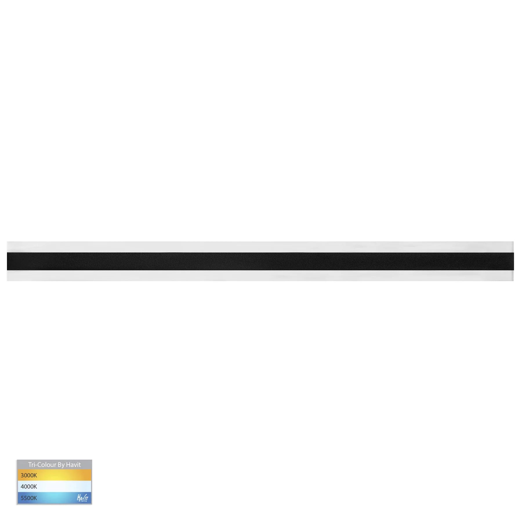 Havit Barline 1500mm Exterior Wall Lights Tri- Black 22W-45W 240V/24V IP65- HV3586T-BLK
