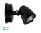 Focus Polycarbonate Black 2 x 15W 240V IP65 Double Adjustable Spot Light With Sensor - HV3794T-BLK - Eco Smart Lighting