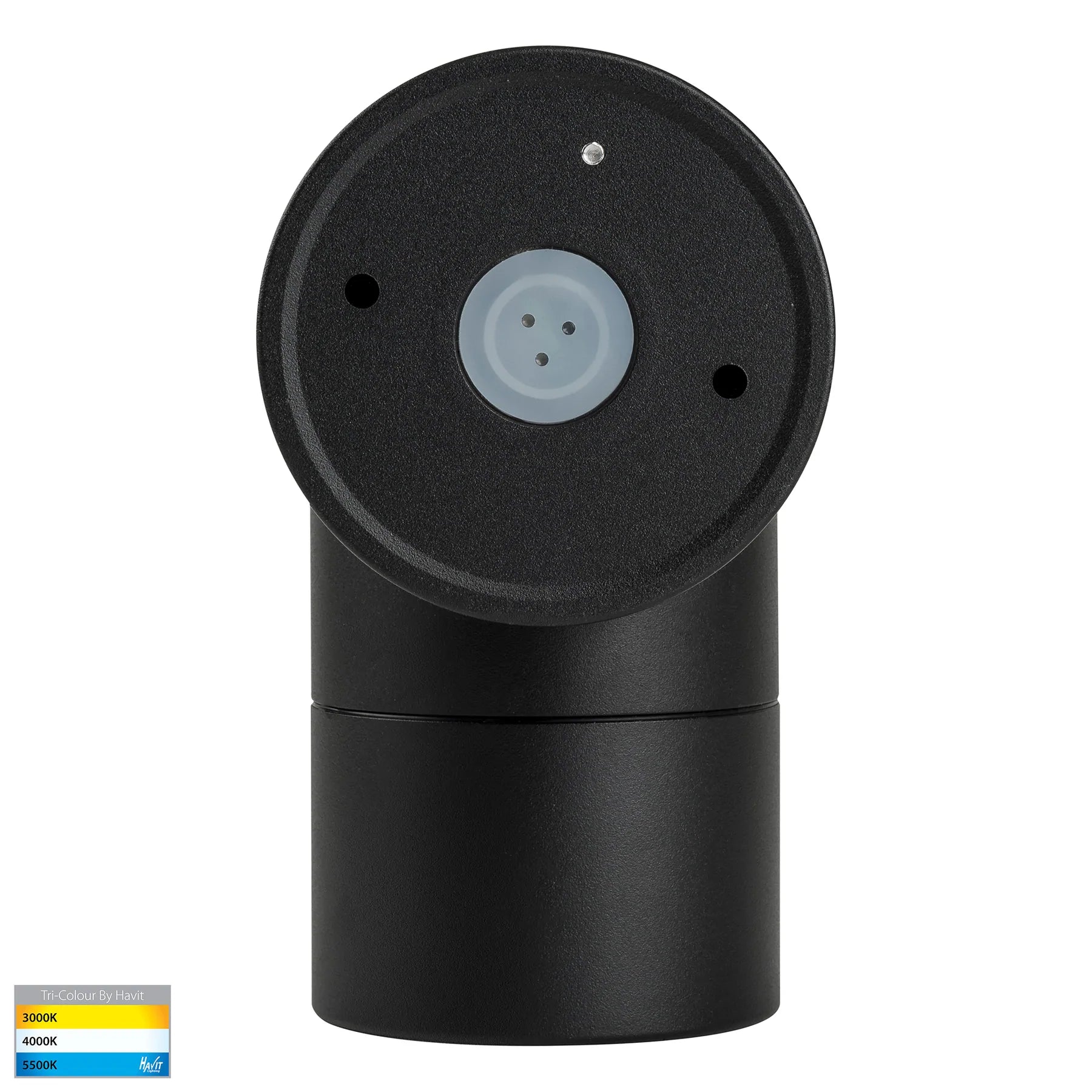 Havit Maxi Fixed Down Pillar Exterior Wall Lights Tri - Black 12W 240V IP65 - HV1128T - Havit Lighting