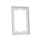 5850F-WE: Clipsal C-Bus Saturn Wall Frame (5-Pack) White