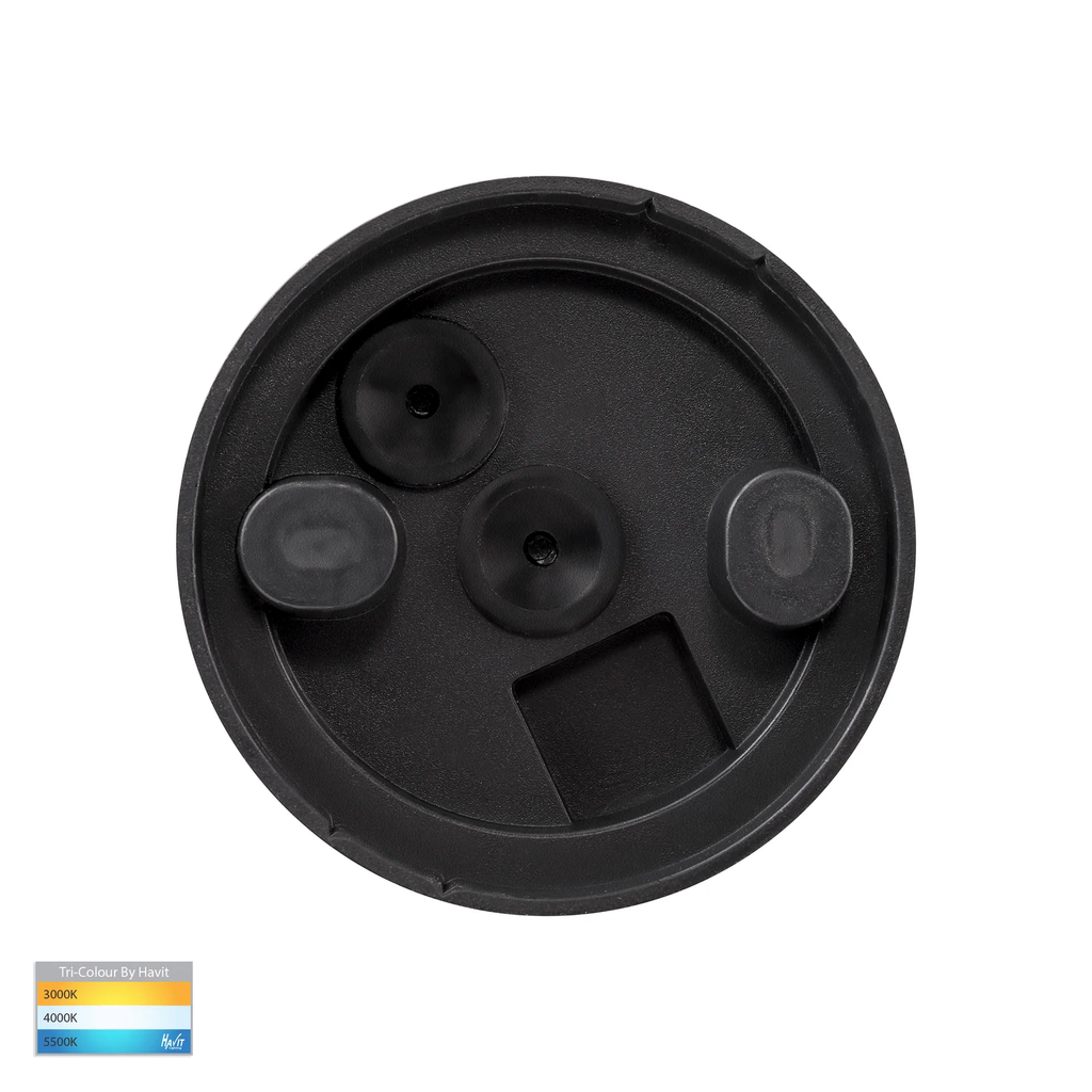 Led Lexanne Havit Lexan LED Surface Mounted Downlight Tri - Black 3/5/7W 240V IP54